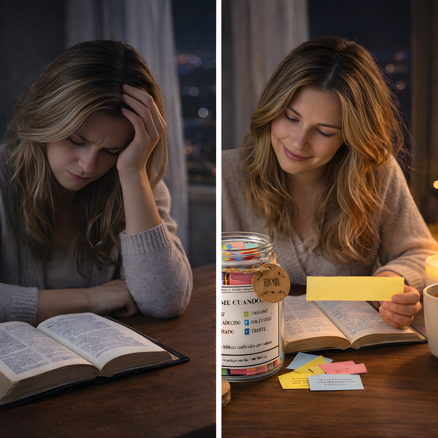 Frasco de versículos