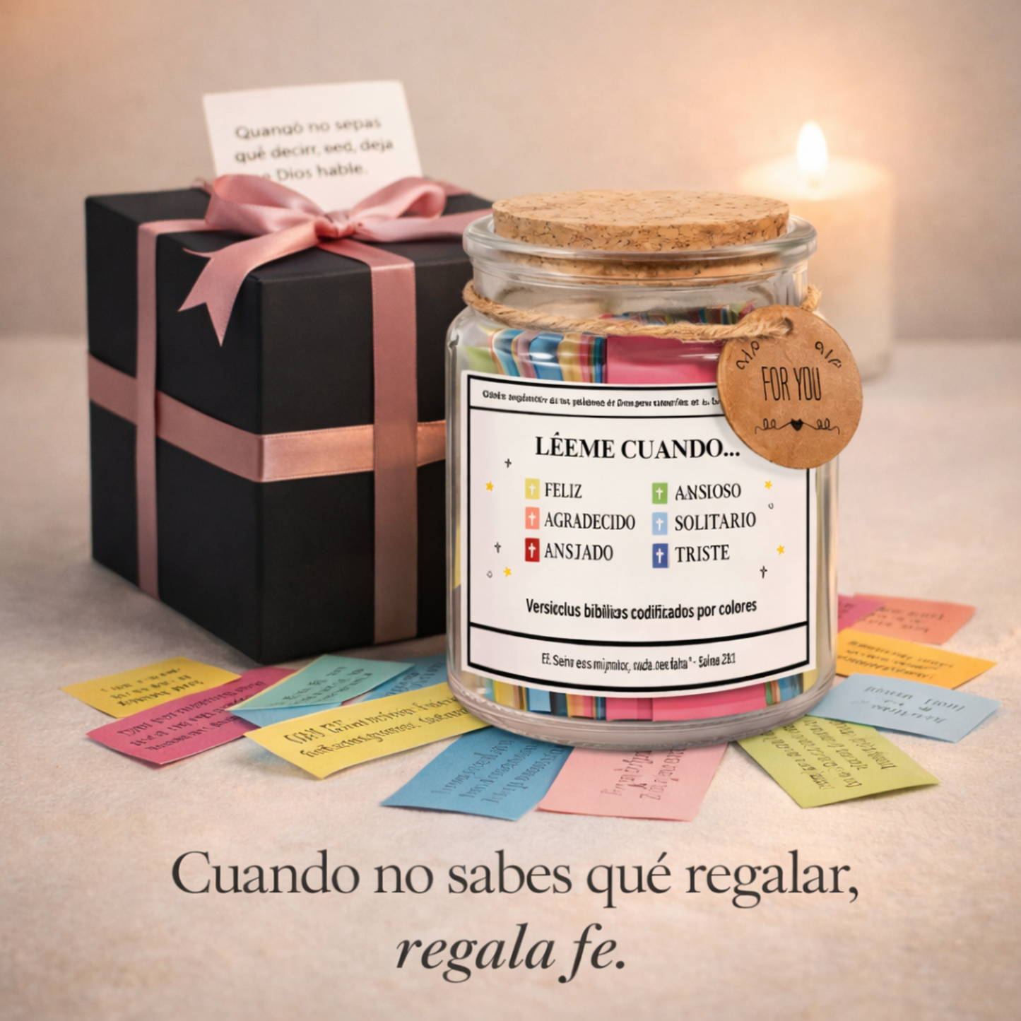 Frasco de versículos