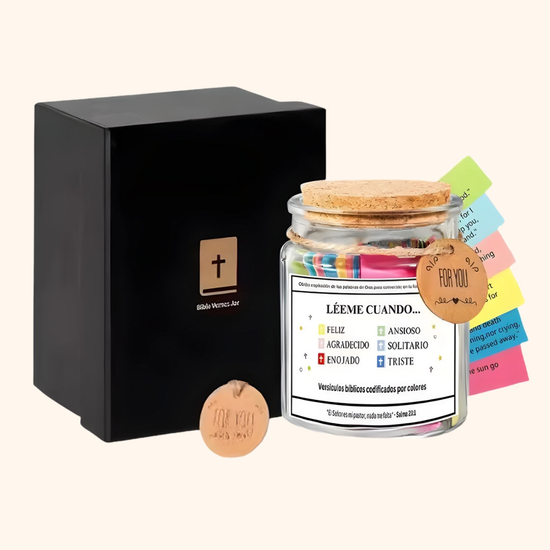Frasco de versículos