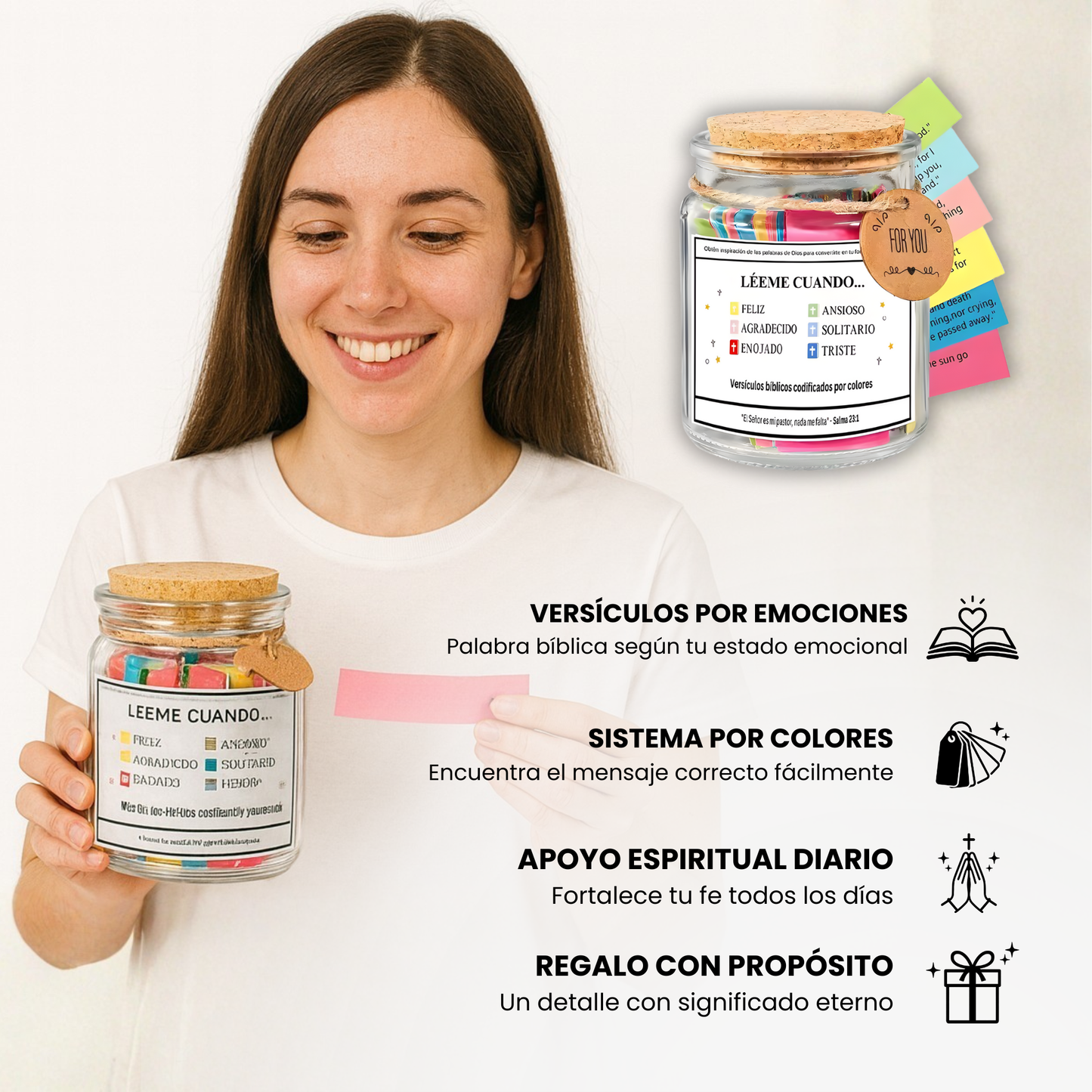 Frasco de versículos